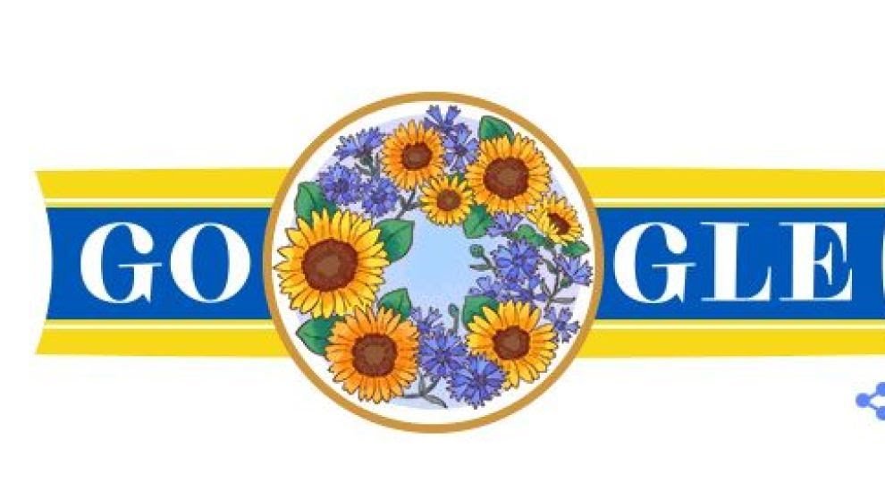 Google поздравил украинцев с Днем Независимости новым дудлом